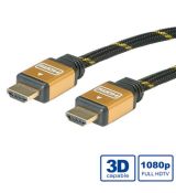 Roline Gold HDMI kábel+ ethernet M/M 15m