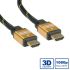 Roline Gold HDMI kábel+ ethernet M/M 15m