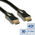 Roline HDMI kábel M/M 2m, High Speed+Ethernet ,4K