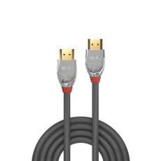 Lindy Kábel HDMI M/M 2m, High Speed+Ethernet UHD, 4k, 18G, Cromo Line