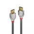 LINDY Kábel HDMI M/M 1m, High Speed+Ethernet UHD, 4k, 18G, Cromo Line